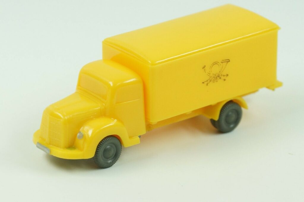 50er Jahre Wiking H0 unverglast Ford Postwagen LKW 1:87