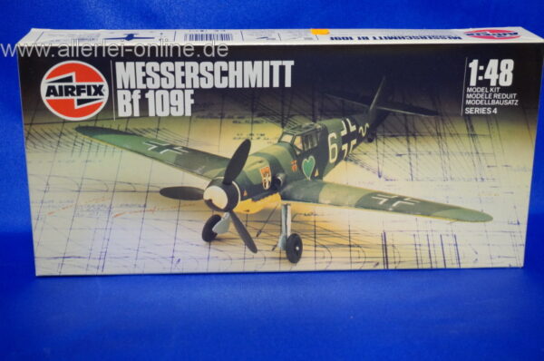 AIRFIX 1/48 Modellbausatz | Messerschmitt Bf 109F | No. 04101 Vintage 1987