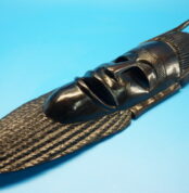 Afrika Maske | Afrikanische Stammeskunst Wandmaske | 49 cm Edelholz - Volkskunst Wandschmuck