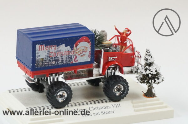 BUSCH 7654 | 1:87 Weihnachtsdiorama 2004 | Frau am Steuer | H0 Kleindiorama mit OVP