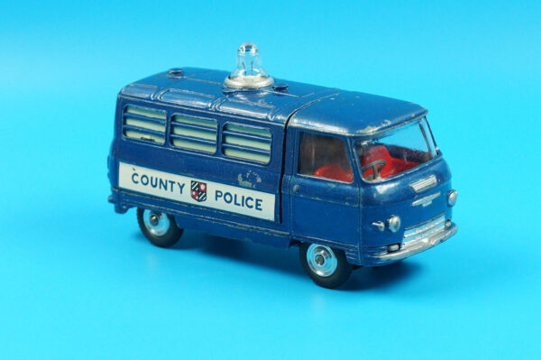 Corgi Toys England County Police Commer Tom Chassis blue