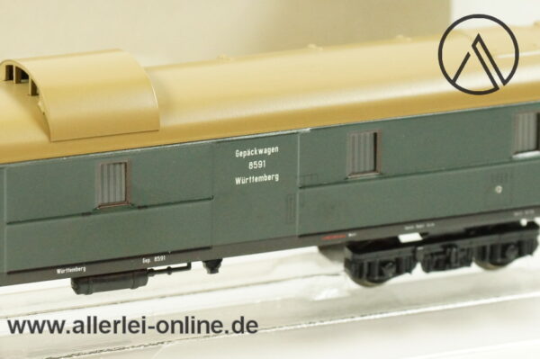 Märklin H0 | 4186 Gepäckwagen 8591 der K.W.St.E. | Schnellzugpackwagen OVP