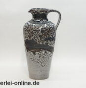 Keramik Fat Lava Vase | Henkelvase - Handgedreht | Vintage German Pottery