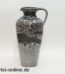 Keramik Fat Lava Vase | Henkelvase - Handgedreht | Vintage German Pottery