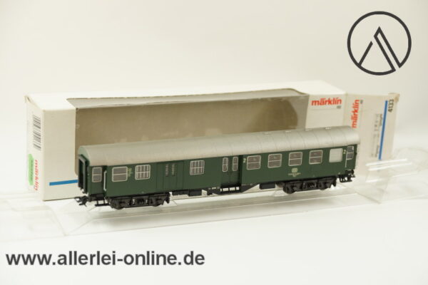 Märklin H0 | 4133 Personenwagen mit Gepäckabteil | 2.Klasse Bdyg 533 der DB mit OVP