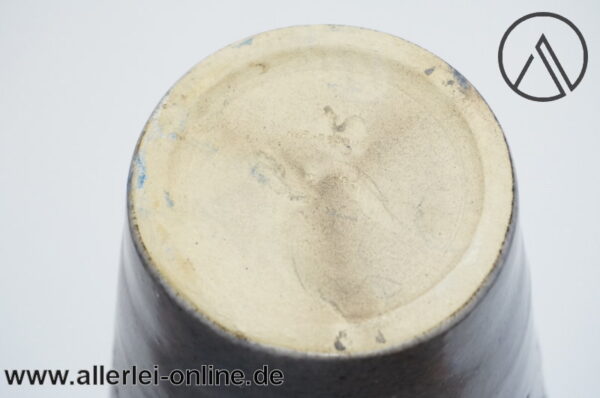 Keramik Fat Lava Vase | Henkelvase - Handgedreht | Vintage German Pottery 2