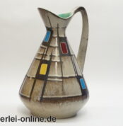 BAY Keramik Vase 244 30 | Henkelvase | Design Bodo Mans | Vintage German Pottery