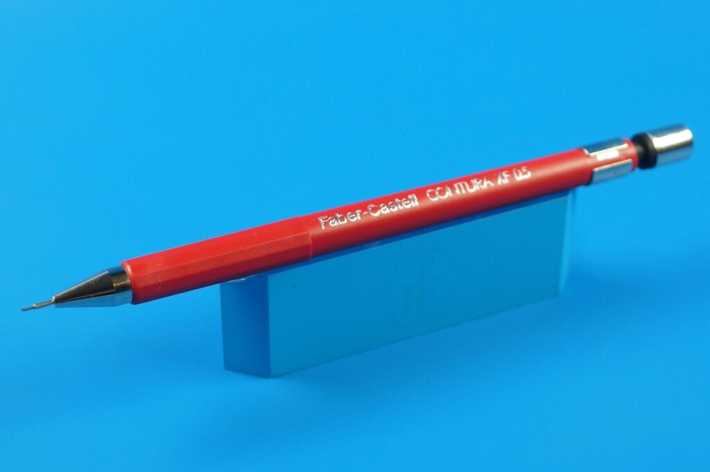 Vintage Faber-Castell Contura XF 0,5 Druckbleistift | Mechanical Pencil ,rot