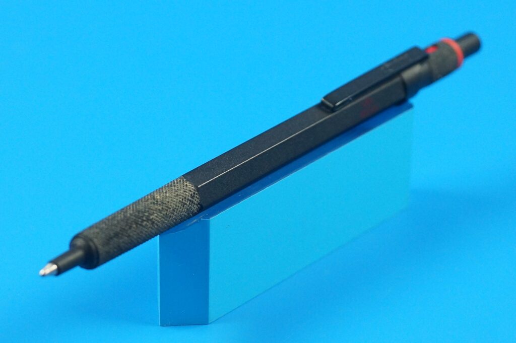 Vintage rOtring Newton 600 Kugelschreiber | Druckkugelschreiber | 80er Jahre Metall Black 1. Generation