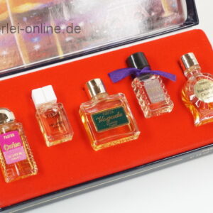 CHARRIER Parfums de France 5 x Miniatur Flakons 15 ml-1/2 Fl. oz in OVP