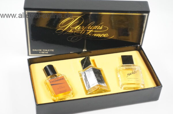 CHARRIER Parfums de France 3 x Miniatur Flakons Pour Homme 32 ml OVP