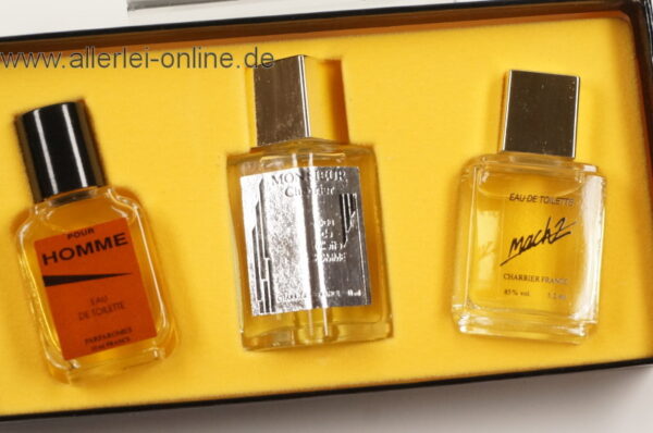 CHARRIER Parfums de France 3 x Miniatur Flakons Pour Homme 32 ml