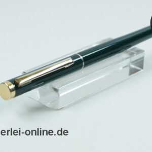 Füller / Patronenfüller | Lack,dunkelgrün | Iridium Point Feder | Vintage Füllhalter