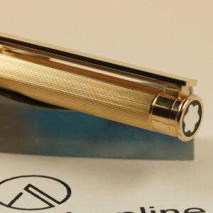 Montblanc Noblesse 18210 Kugelschreiber - Drehkugelschreiber / Ballpoint Faden Guilloche,vergoldet - MINT !