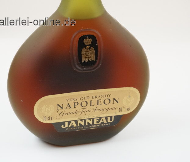 Vintage 70-80s Very old Brandy JANNEAU NAPOLEON GRANDE FINE ARMAGNAC