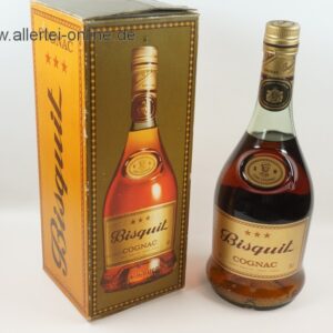 Vintage Bisquit COGNAC 3-Stars / 3 Sterne - 70 cl. / 40% vol. mit Originalkarton - BOXED