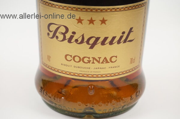 Vintage Bisquit COGNAC 3-Stars / 3 Sterne - 70 cl. / 40% vol. mit Originalkarton - BOXED-1