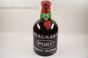 Vintage Flagman`s Port Oporto Bottling | Rich Tawny Portugal Portwein | 2,0 LTR. mit Original Holzkiste