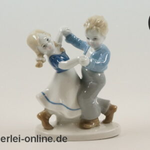 Wagner & Apel 1877 GDR Porzellan | Tanzende Kinder | Lippelsdorf Thüringen Porzellanfigur
