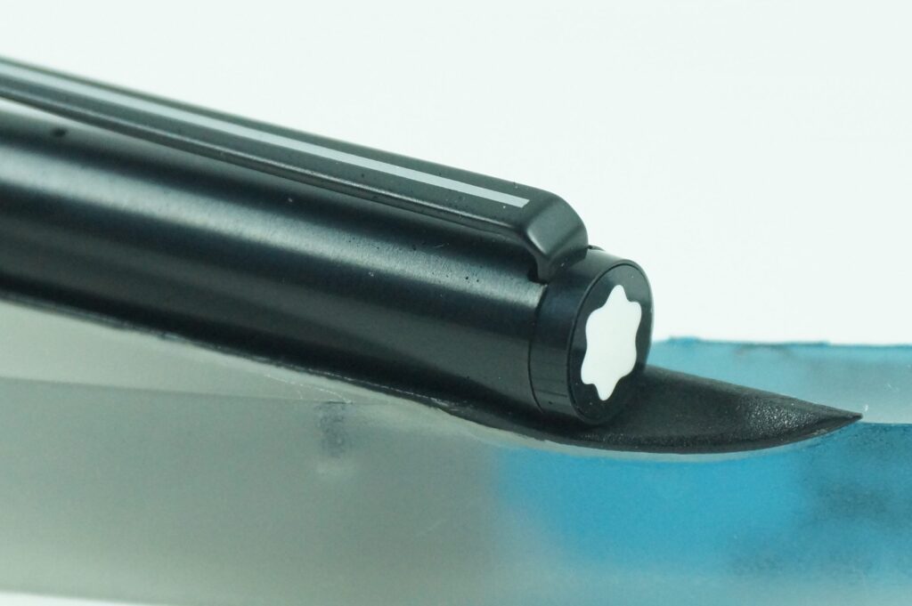 Montblanc Slim Line Noblesse 1124 Füllfederhalter - Kappe ,schwarz / - Ersatzteil - REPLACEMENT Cap - MINT !
