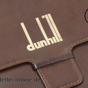 Alfred DUNHILL Leder Schreibgeräte-Mappe | für 12 Füllhalter | Schreibgeräte-Etui | Vintage Präsentationsmappe 1