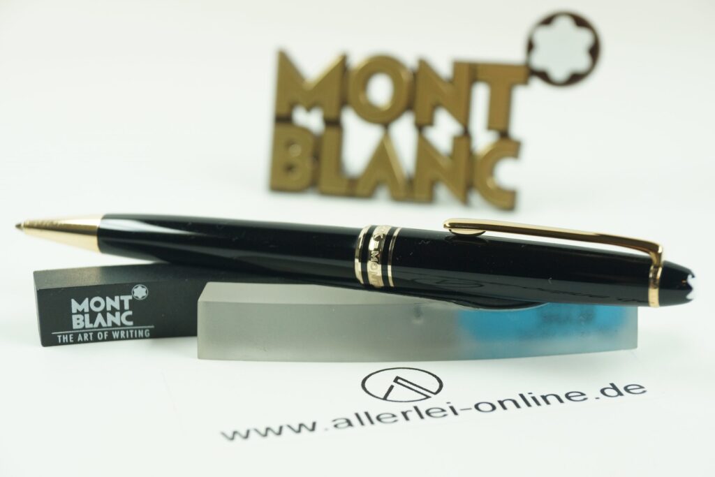 Montblanc Meisterstück 164 | Kugelschreiber | Drehkugelschreiber mit Montblanc Schreibgerät Etui