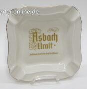 Asbach-Uralt Porzellan Aschenbecher | Heinrich Porzellan | Vintage Germany Ashtray