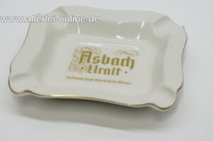 Aschenbecher Asbach-Uralt | Heinrich Porzellan | Vintage Ashtray
