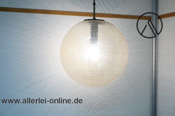 Limburg Glashütte P917 | Kugellampe - Deckenleuchte | Vintage XXL Globe Hängelampe | Ø 36 cm