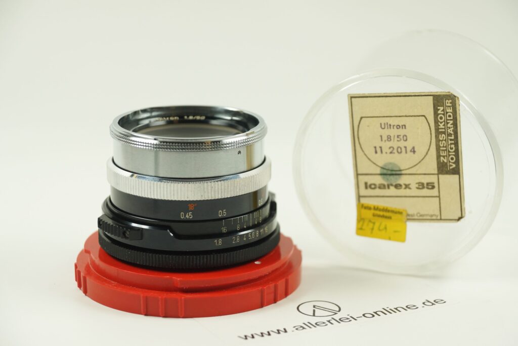 Carl Zeiss Ultron Lens 1,8/50mm | Zeiss Ikon Icarex Voigtländer Objektiv