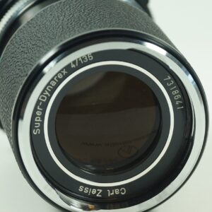 Carl Zeiss Super-Dynarex Lens 4/135mm - Icarex Zeiss Ikon Voigtländer Objektiv front