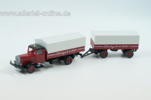 Wiking H0 1:87 | Hanomag Pritschen Lastzug  | Stückgutverkehr