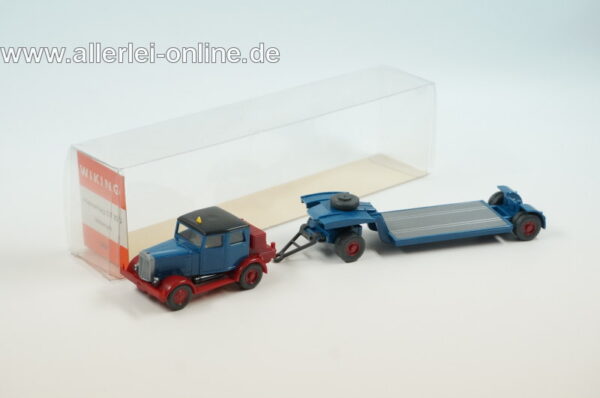 Wiking H0 1:87 | Hanomag ST 100 Veteran | mit Tiefladeanhänger | Nr: 502 mit OVP