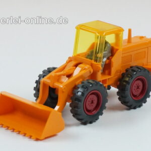 Wiking H0 Modell 651 | Hanomag B11 | Orange | 1:87 Radlader Baumaschine