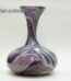 Glas Vase | AV Empoli Murano Glasvase | 26 cm | Lila / Violett | Vintage Empoli Italy glass