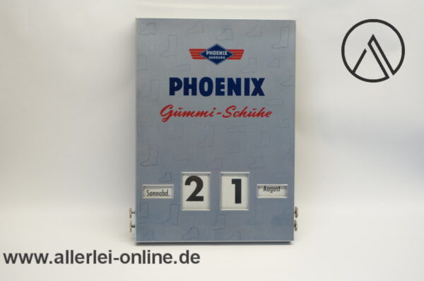 Ewiger Kalender PHOENIX Harburg | Dauerkalender | Endlos Kalender | Vintage 60-70er Jahre