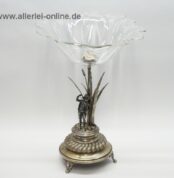 Antik A. Köhler & Cie - WMF | Schale - Tafelaufsatz | Figürlich , versilbert | 34 cm