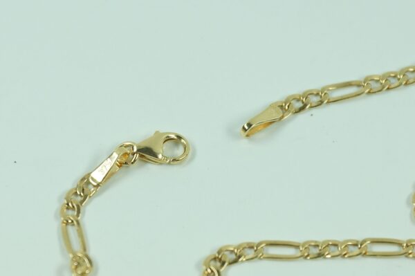 Luigi Merano Figarokette - Halskette 50cm - Gelbgold 375 / 9 Karat 1
