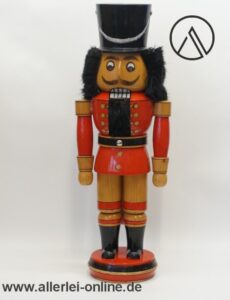 Wachmann Nussknacker | Nusszange | W. Hoffmann Großkoschen | 45 cm Erzgebirgische Holzkunst