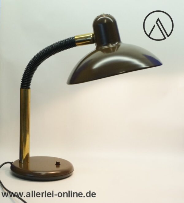 SIS Type 814 | Schwanenhalslampe | Schreibtischlampe | Vintage Flexarm Tischleuchte