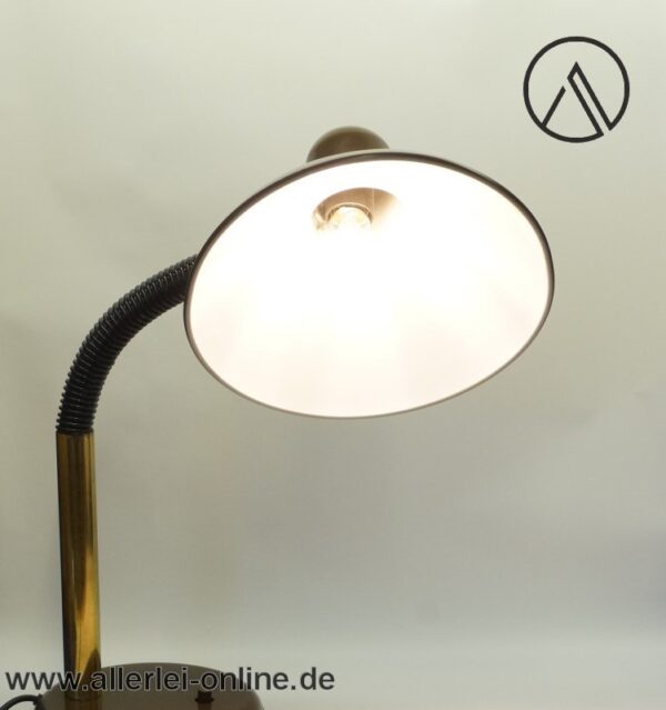 SIS Type 814 | Schwanenhalslampe | Schreibtischlampe | Vintage Flexarm Tischleuchte-2