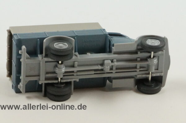 Wiking H0 Modell | Opel Blitz 3350 | Pritschenwagen mit Plane | 1:87