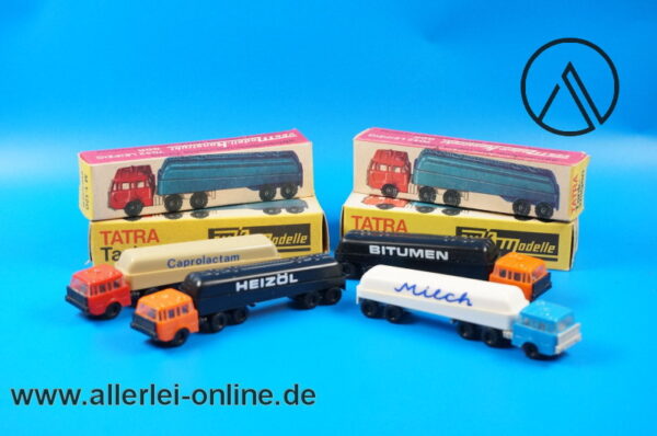 MK Modelle | 4 Stück | TATRA Tankwagen | BTTB - 1:120 | unbenutzt mit OVP