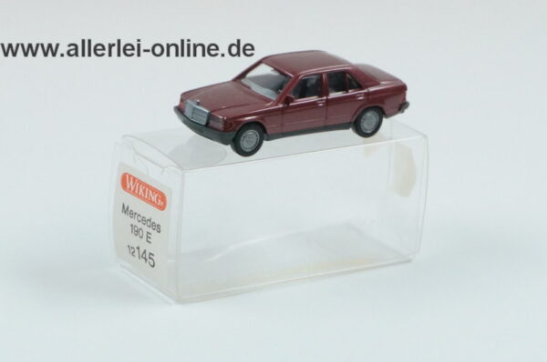 Wiking H0 | Mercedes Benz | MB 190E PKW ,rot met. | 1:87 Modell | 12 145 mit OVP