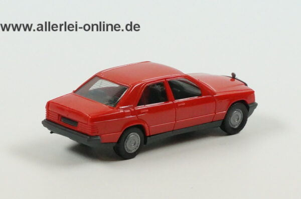 Herpa H0 Modell | Mercedes 190E | 1:87 Modellauto ,rot | 020404 OVP