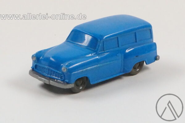 Wiking unverglast | Opel Olympia Rekord Caravan | blau-himmelblau | 50er Jahre