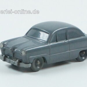 Wiking unverglast | Ford Taunus Weltkugel | grau/dunkelgrau | 50er Jahre