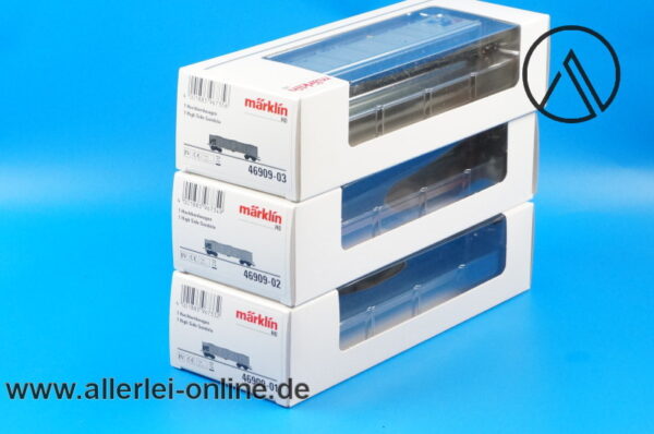 Märklin Spur H0 | 46909 EAOS Schlusslichtwagen-Set der SBB ,3 tlg. | Epoche IV