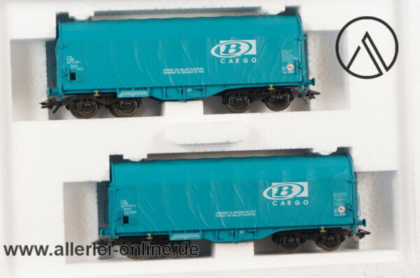 Märklin Spur H0 | 47205 Wagenset für Walzstahl-Coils ,2 tlg. | NCB Cargo Güterwagenset OVP