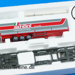 Märklin Spur H0 | 47444 Taschenwagen der SBB mit Sattelanhänger “Schöni” | OVP